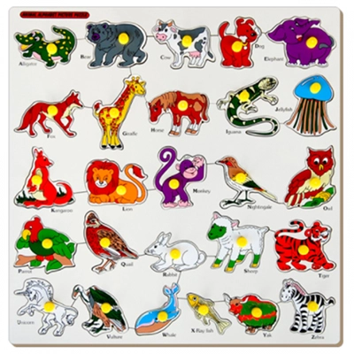 Animal Alphabets Picture Puzzle