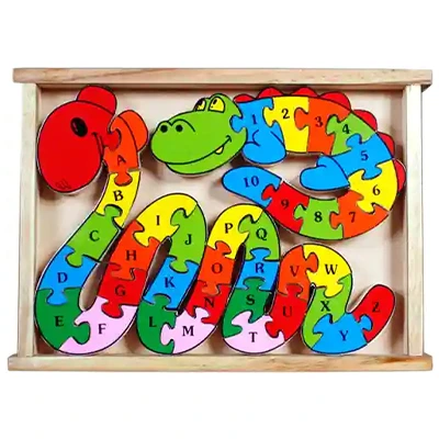 Alphabets Snake & Number Croco