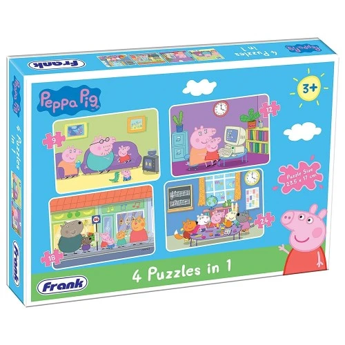 4 In 1 Peppa Pig Puzzle