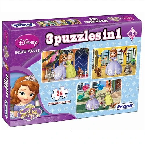 Sofia The First 3 Puzzle in 1